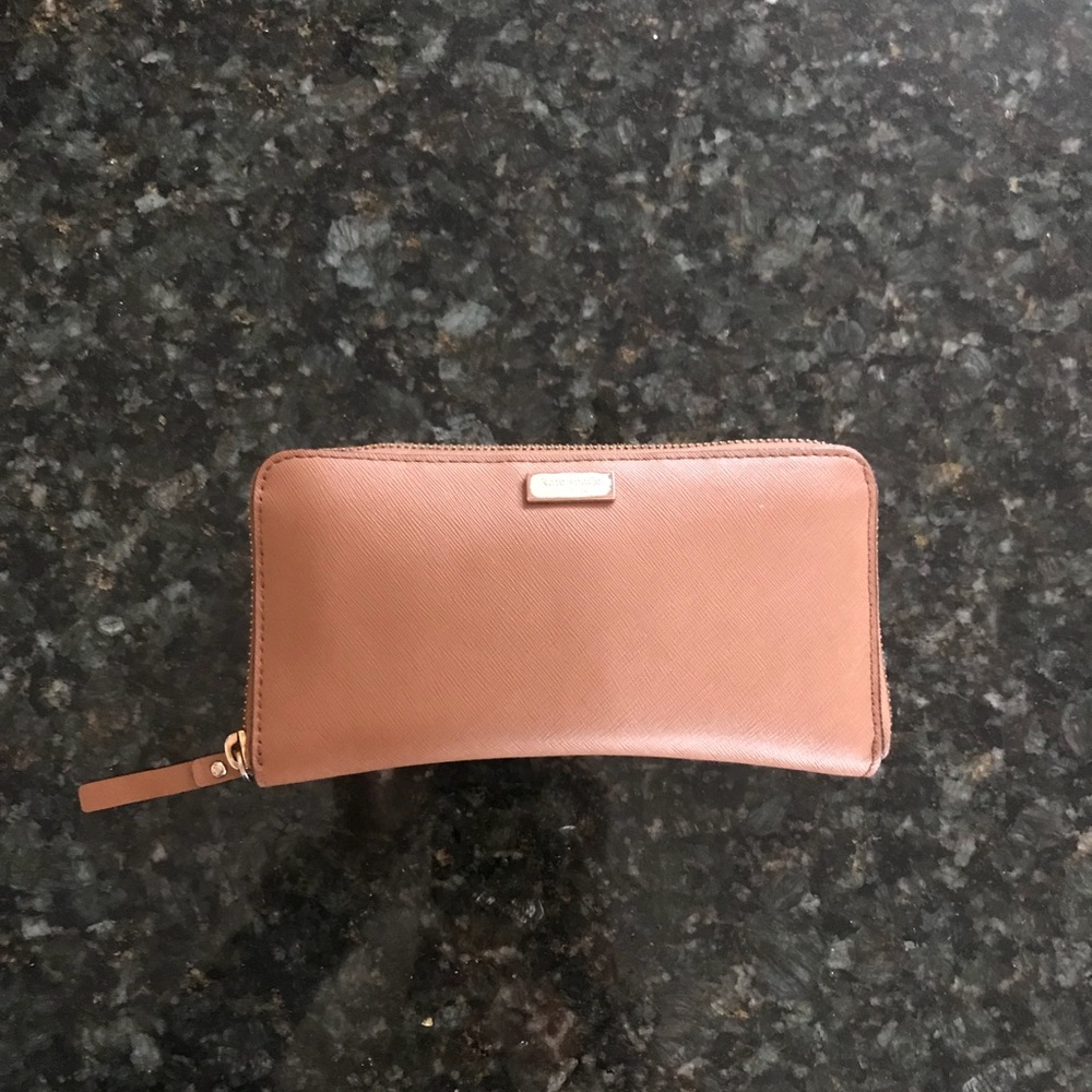 Late Spade Tan Wallet